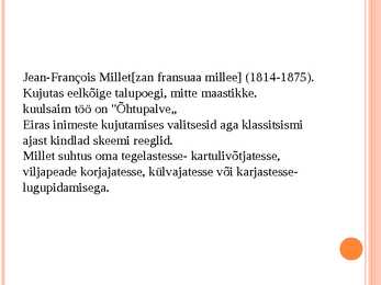 Realism Prantsusmaal #8