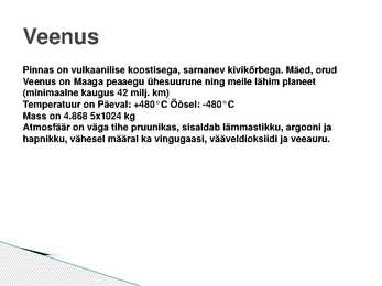 Planeedid #4