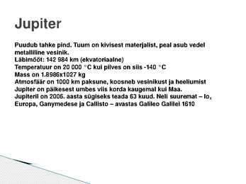 Planeedid #10