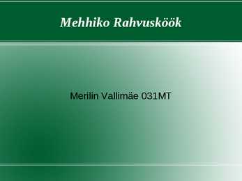 Mehhiko köök