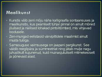 Jaapani kirja- ja maalikunst #6