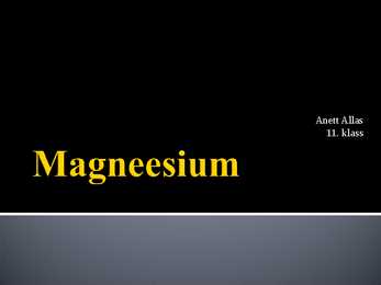 Magneesium