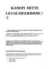 Kanepi mitte legaliseerimine