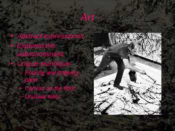 Jackson Pollock #4