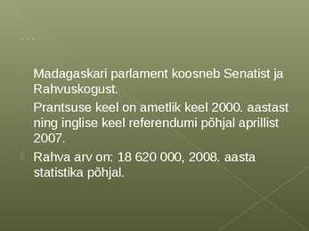 Madagaskari tutvustus ja rahvustoidud #5