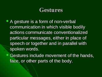 Gestures #2