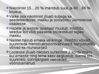 Nikotiin #7