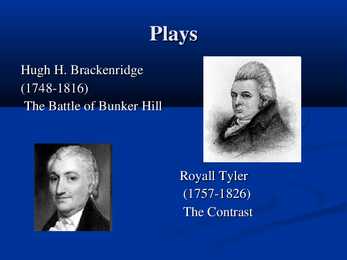 Revolutionary period literature #6