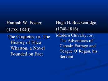 Revolutionary period literature #9