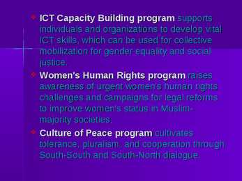 Women s Learning Partnership #11
