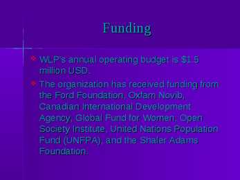 Women s Learning Partnership #6