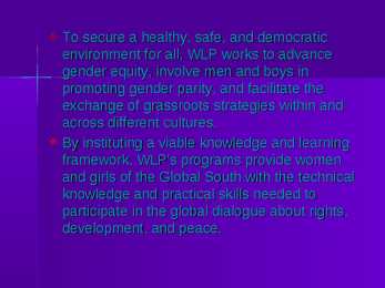 Women s Learning Partnership #8