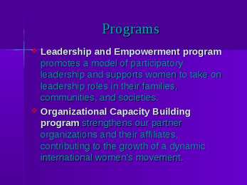 Women s Learning Partnership #10
