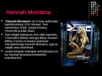Miley Cyrus- Hannah Montana SlideShow #3