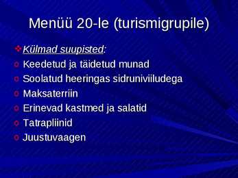 Buffetlaud #5