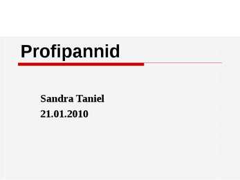 Profipannid
