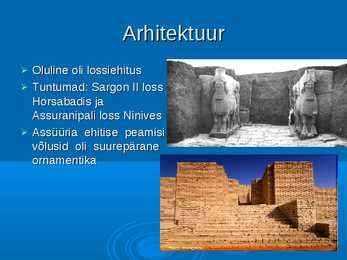 Assüüria ja Uus-Babüloonia #6