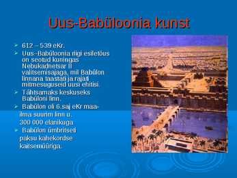 Assüüria ja Uus-Babüloonia #9