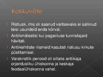 Varakristlik kunst #19