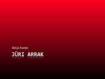 Jüri Arrak