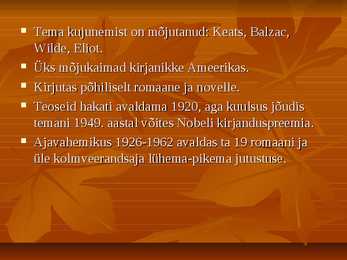 William Faulkner-esitlus--Hälin ja raev #3