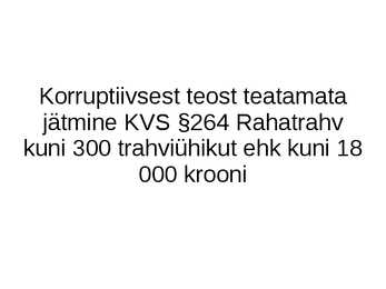 Korruptsioon esitlus #11