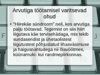 Arvutikirja ajalugu #9