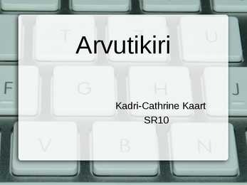 Arvutikirja ajalugu