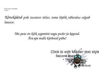 Rahvaluule väikeliigid #7