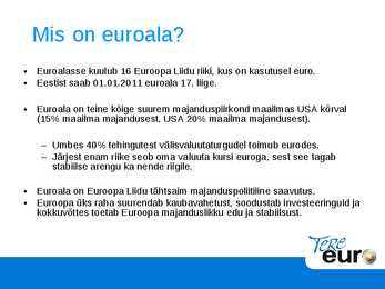 Eurole üleminek Eestis #3