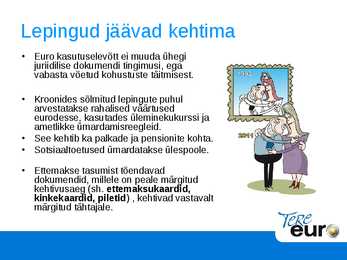 Eurole üleminek Eestis #9