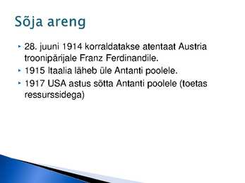 Esimene maailmasõda #13