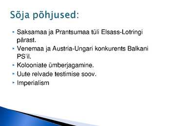 Esimene maailmasõda #6