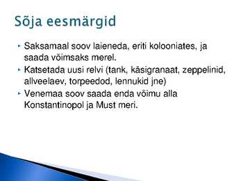 Esimene maailmasõda #7