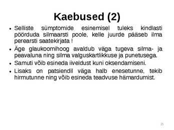 Glaukoom #15