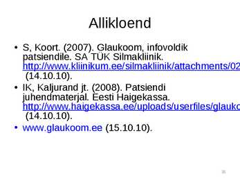 Glaukoom #30