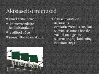 Ettevõtte juriidilise vormi valik #4