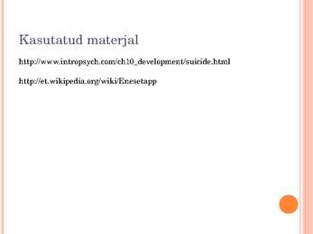 Enesetapp #9