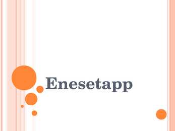 Enesetapp