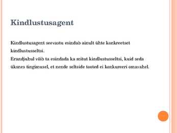 Kindlustusvahendus #5