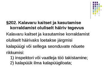 Kalapüügiseadus #11