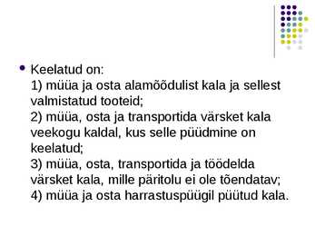 Kalapüügiseadus #8