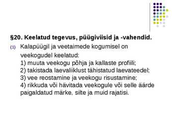Kalapüügiseadus #10