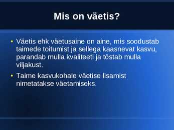 Väetised #2
