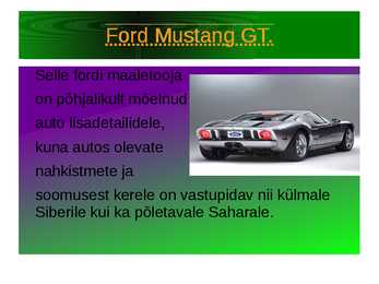Sportautod #3
