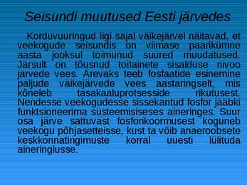 Eesti järved #4