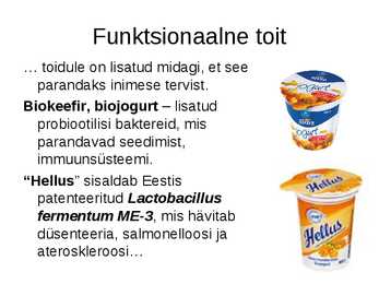 Rakendusbioloogia #11