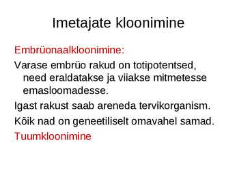 Rakendusbioloogia #26