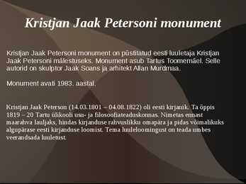 Tartu Toomemägi #9