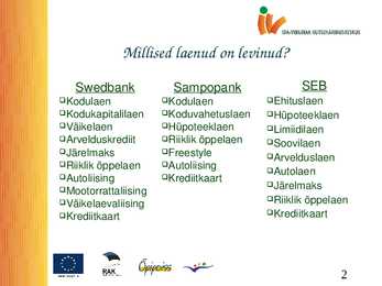 Majandusressursside turg 2 #2